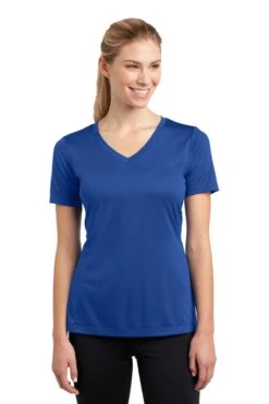 Ladies PosiCharge Competitor V-Neck Tee -Jiffyshirts Sales Store 55975da88ebe90