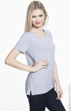 Ladies' Perfect Fit™ Shell T-Shirt -Jiffyshirts Sales Store 56576608B0A589