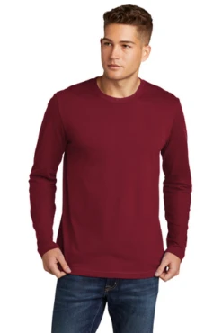 Next Level Men's Cotton Long-Sleeve Crew -Jiffyshirts Sales Store 5675416eec00d5