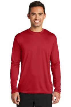 Unisex Long Sleeve Performance Tee -Jiffyshirts Sales Store 568d4b0b1f5a7f