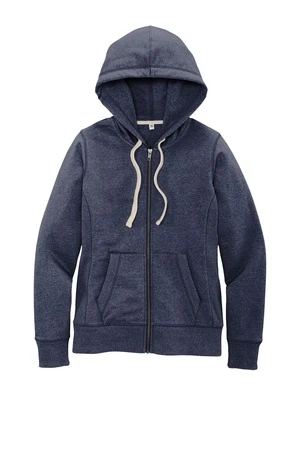 District Women's Re-Fleece Full-Zip Hoodie 10 District Women's Re-Fleece Full-Zip Hoodie - Image 8