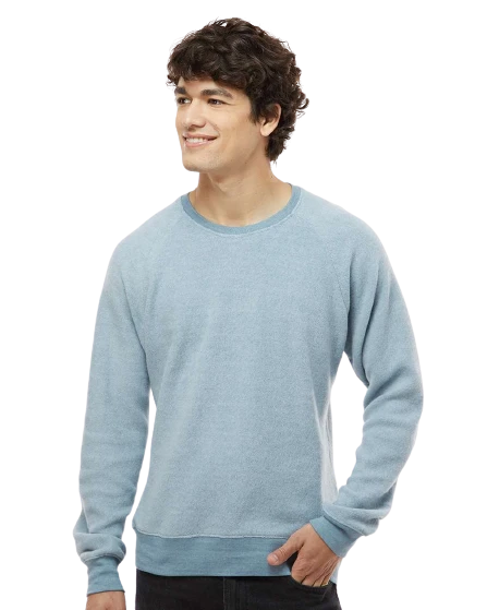 Adult Unisex Flip Side Fleece Crewneck Pullover 7 Adult Unisex Flip Side Fleece Crewneck Pullover - Image 5