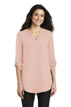 Ladies 3/4-Sleeve Tunic Blouse 21 Ladies 3/4-Sleeve Tunic Blouse -Jiffyshirts Sales Store 575fe8bed37522
