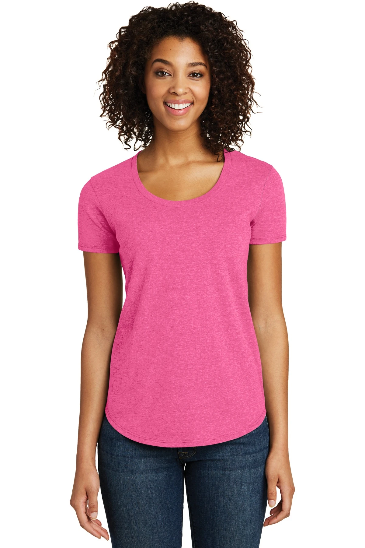 District Ladies' Fitted Very Important Tee Scoop Neck 6 District Ladies' Fitted Very Important Tee Scoop Neck - Image 4