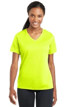 Ladies PosiCharge RacerMesh V-Neck Tee 30 Ladies PosiCharge RacerMesh V-Neck Tee -Jiffyshirts Sales Store 580e715d85c854