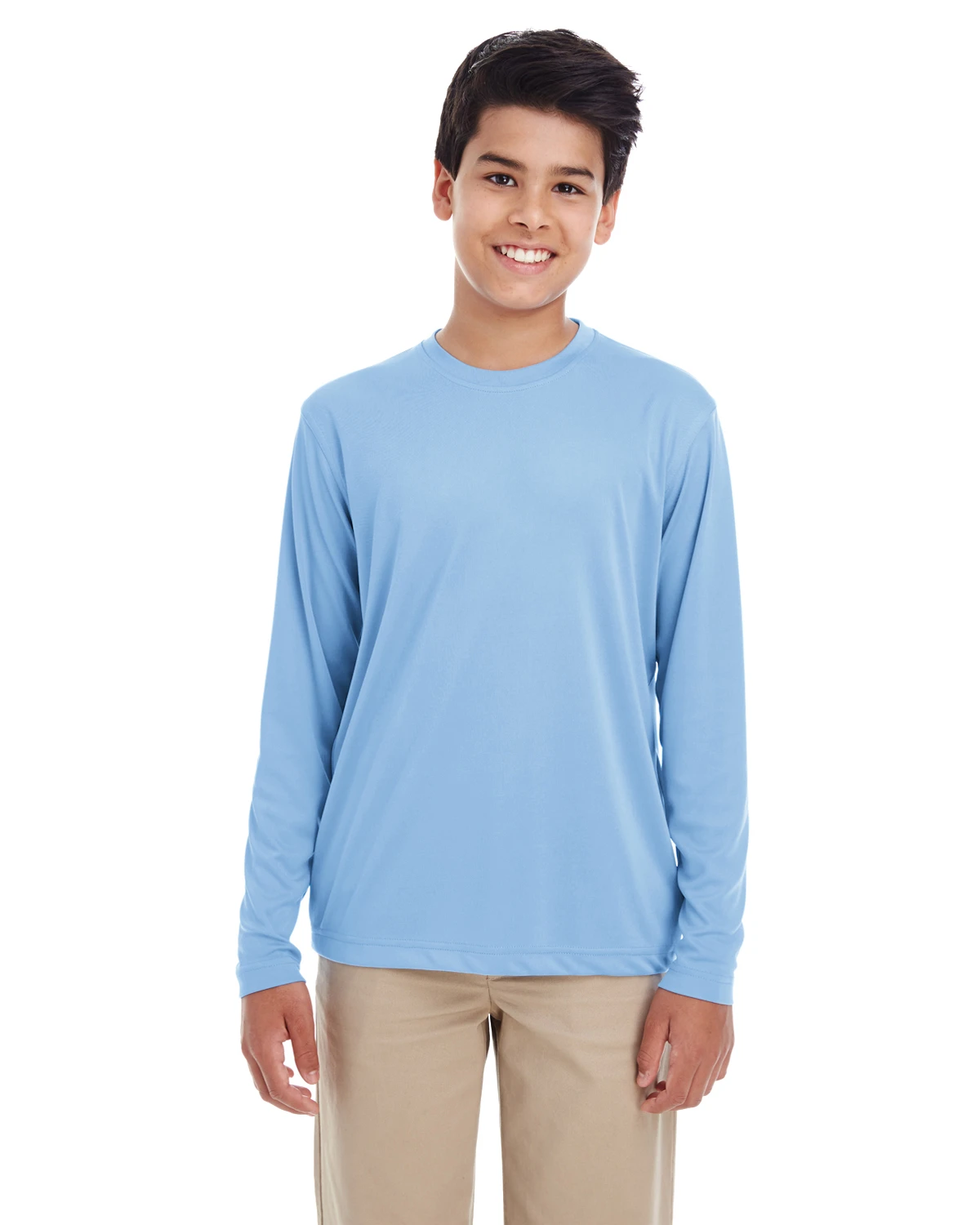 Youth Unisex Cool & Dry Performance Long-Sleeve Top 10 Youth Unisex Cool & Dry Performance Long-Sleeve Top - Image 8