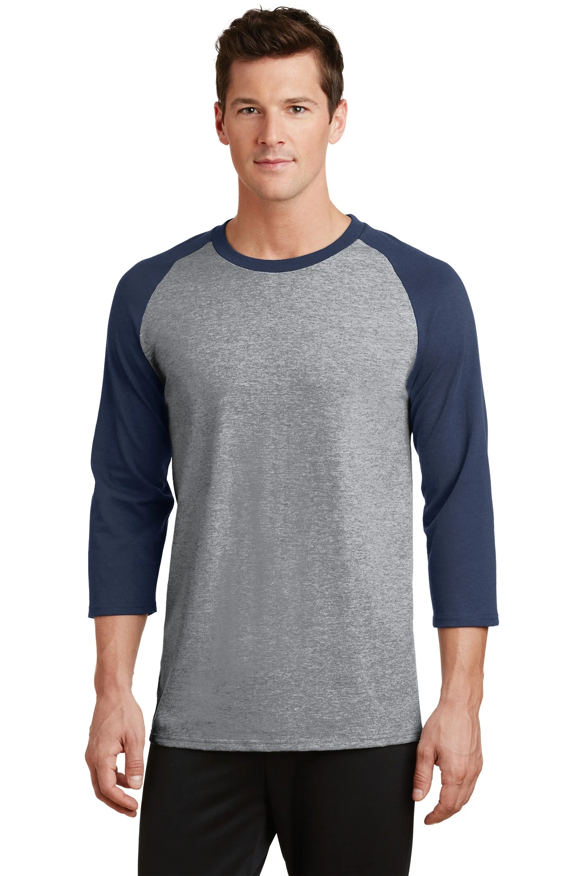 Unisex Core Blend 3/4-Sleeve Raglan Tee 6 Unisex Core Blend 3/4-Sleeve Raglan Tee - Image 4