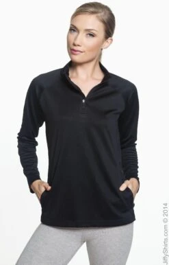 Ladies' Stretch Tech-Shell® Compass Quarter-Zip