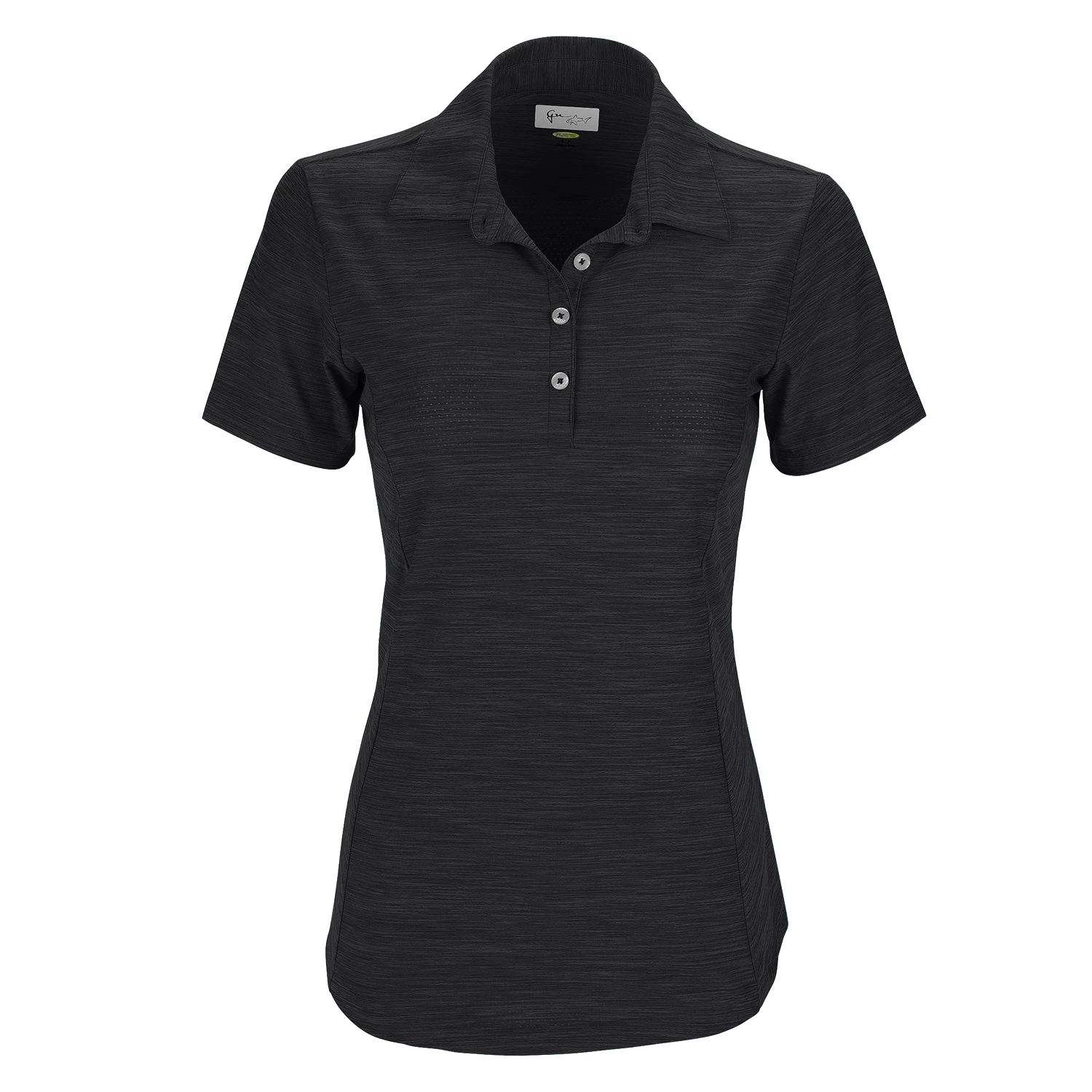 Greg Norman Women's Play Dry® Heather Solid Polo 4 Greg Norman Women's Play Dry® Heather Solid Polo - Image 2