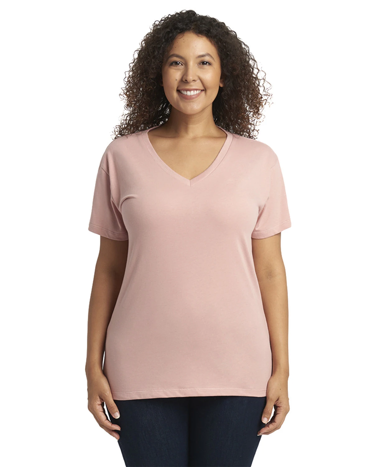 Next Level Ladies' Relaxed V-Neck T-Shirt 10 Next Level Ladies' Relaxed V-Neck T-Shirt - Image 8
