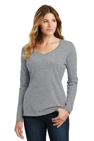 Ladies Long Sleeve Fan Favorite V-Neck Tee 9 Ladies Long Sleeve Fan Favorite V-Neck Tee - Image 7