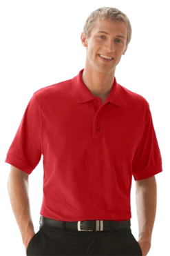 Unisex Soft-Blend Double-Tuck Pique Polo -Jiffyshirts Sales Store 58abb35e028751