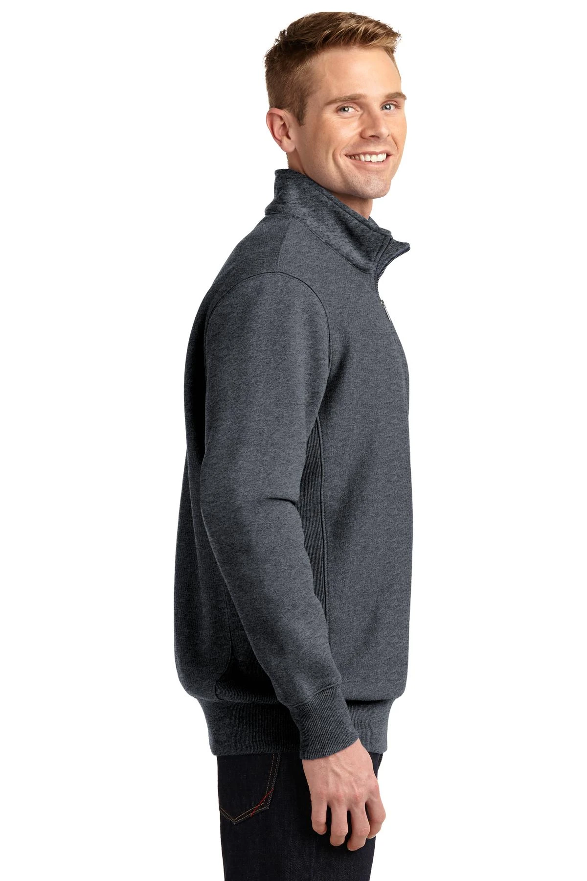 Super Heavyweight 1/4-Zip Pullover Sweatshirt 5 Super Heavyweight 1/4-Zip Pullover Sweatshirt - Image 3