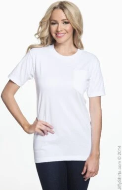 Adult Unisex 6.1 Oz., Cotton Pocket T-Shirt -Jiffyshirts Sales Store 59396246DFE2CC