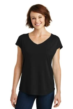 District Ladies' Drapey Cross-Back Tee 13 District Ladies' Drapey Cross-Back Tee -Jiffyshirts Sales Store 5955cd8502642d
