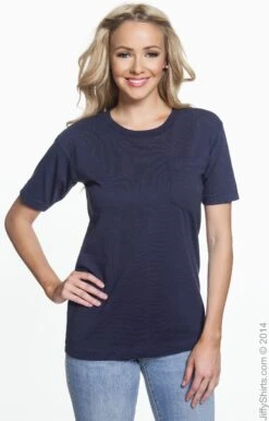 Adult Unisex Short-Sleeve T-Shirt With Pocket -Jiffyshirts Sales Store 5987A25136D846