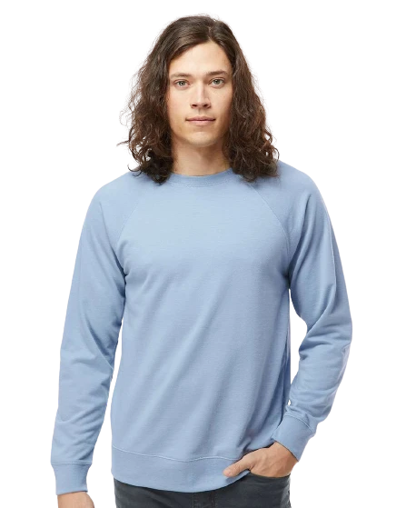 Unisex Lightweight Loopback Terry Crew 16 Unisex Lightweight Loopback Terry Crew - Image 14