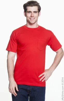 Adult Unisex 6.1 Oz., Cotton Pocket T-Shirt -Jiffyshirts Sales Store 5B22F99FE2F396
