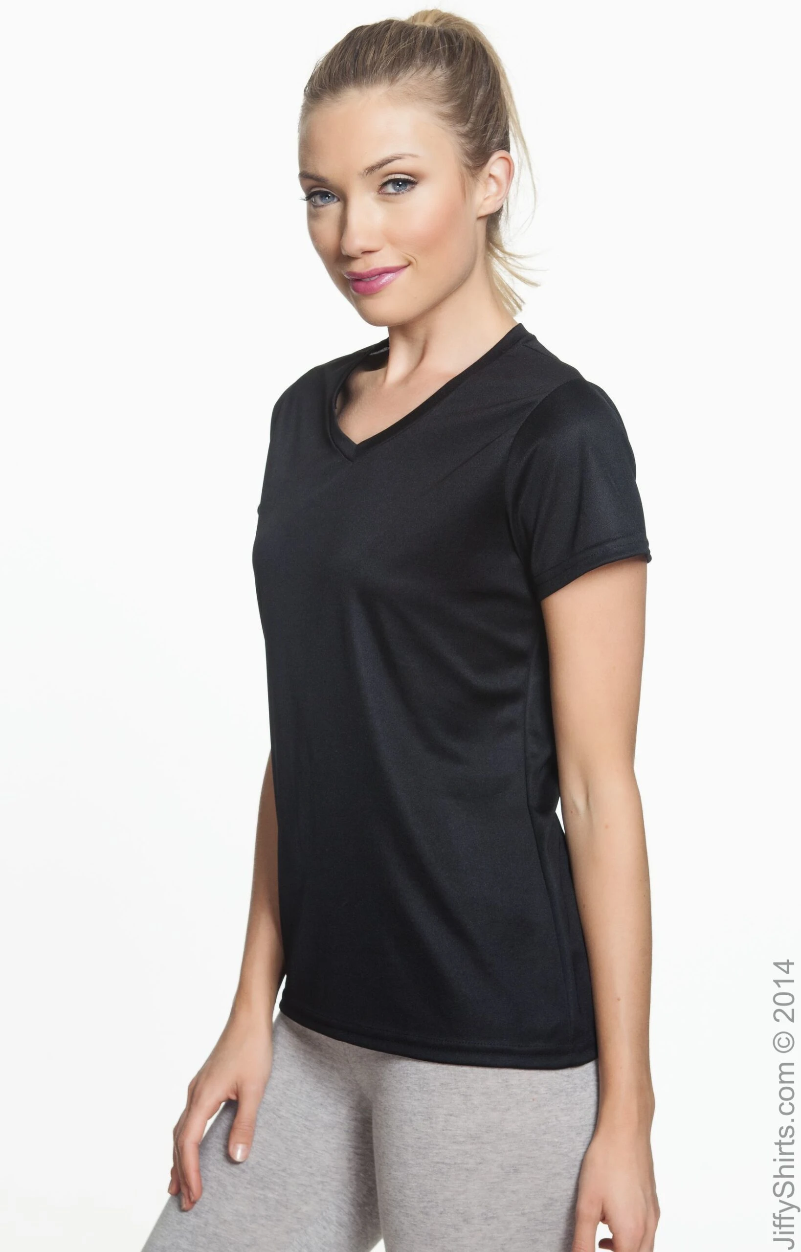 Ladies' Wicking T-Shirt 5 Ladies' Wicking T-Shirt - Image 3