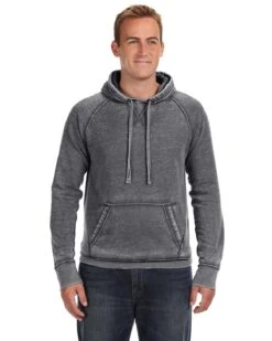 Adult Unisex Vintage Zen Fleece Pullover Hood