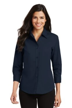 Ladies 3/4-Sleeve Easy Care Shirt 25 Ladies 3/4-Sleeve Easy Care Shirt -Jiffyshirts Sales Store 5a6f4810257820