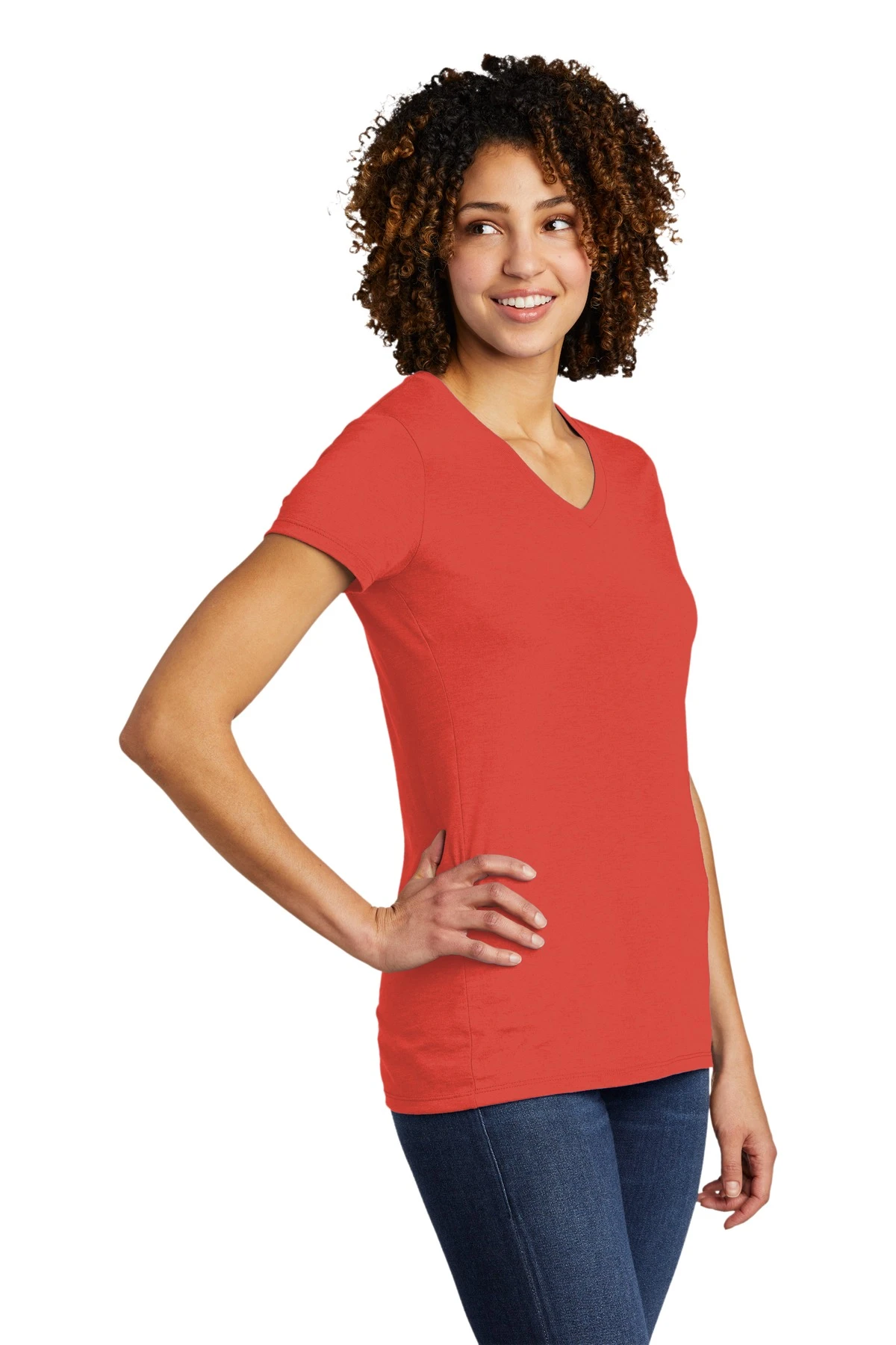 Women's Tri-Blend V-Neck Tee 11 Women's Tri-Blend V-Neck Tee - Image 9