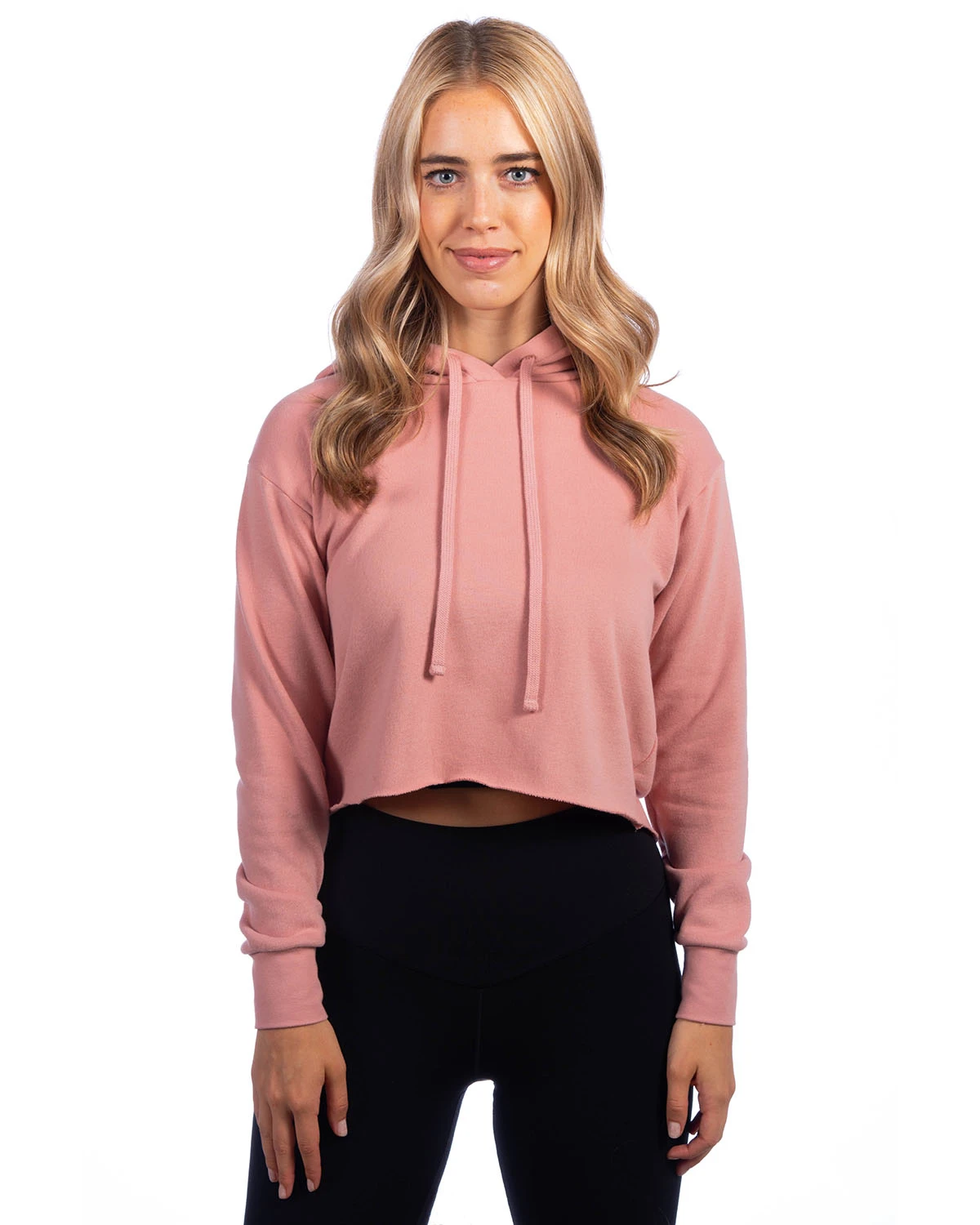 Next Level Ladies' Cropped Pullover Hooded Sweatshirt 3 Next Level Ladies' Cropped Pullover Hooded Sweatshirt