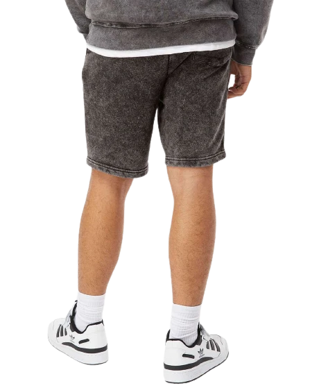 Mens Mineral Wash Fleece Short 5 Mens Mineral Wash Fleece Short - Image 3