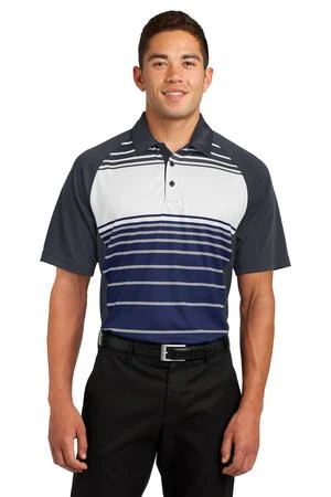 Men's Dry Zone Sublimated Stripe Polo 10 Men's Dry Zone Sublimated Stripe Polo - Image 8