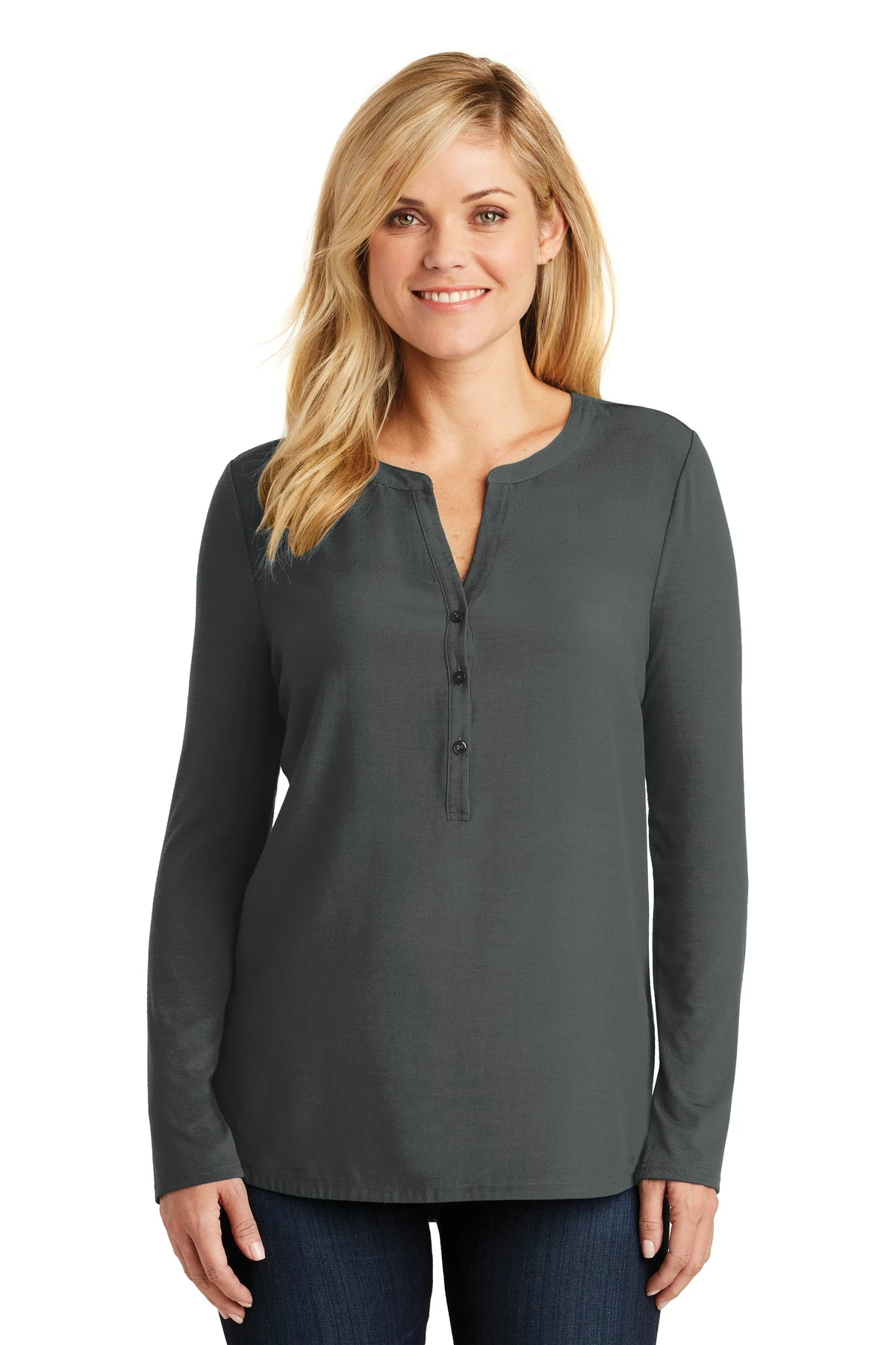Ladies Concept Henley Tunic 7 Ladies Concept Henley Tunic - Image 5