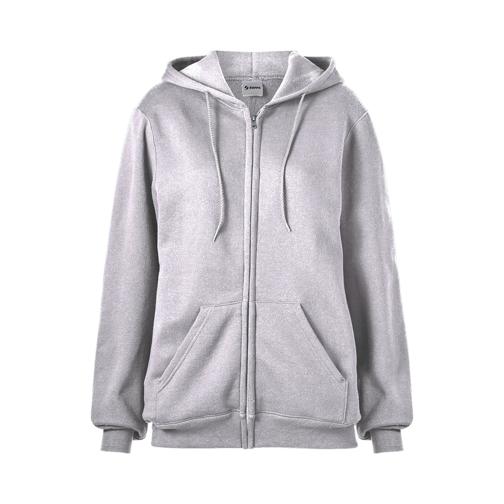 Adult Unisex Classic Zip Hooded Sweatshirt 8 Adult Unisex Classic Zip Hooded Sweatshirt - Image 6
