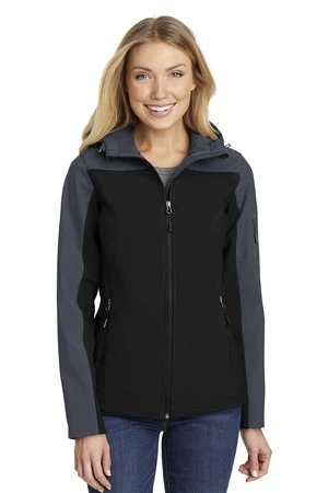 Ladies Hooded Core Soft Shell Jacket 3 Ladies Hooded Core Soft Shell Jacket