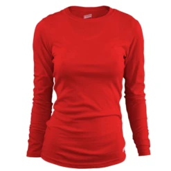 Juniors Long Sleeve Crew -Jiffyshirts Sales Store 5c5e33e88e9d36