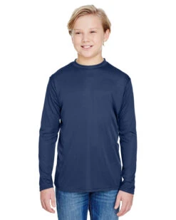 Youth Unisex Long Sleeve Cooling Performance Crew Shirt 35 Youth Unisex Long Sleeve Cooling Performance Crew Shirt -Jiffyshirts Sales Store 5cafbe435310b8
