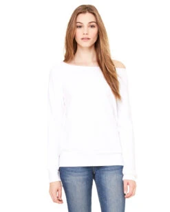 Ladies' Sponge Fleece Wide Neck Sweatshirt -Jiffyshirts Sales Store 5cb73308edf135
