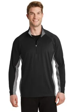 Sport-Wick Stretch Contrast 1/2-Zip Pullover 12 Sport-Wick Stretch Contrast 1/2-Zip Pullover -Jiffyshirts Sales Store 5cbcbf212d1001