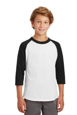 Youth Unisex Colorblock Raglan Jersey -Jiffyshirts Sales Store 5cc21787692021