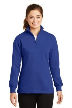Ladies 1/4-Zip Sweatshirt 24 Ladies 1/4-Zip Sweatshirt -Jiffyshirts Sales Store 5cc6161f3c0d6a