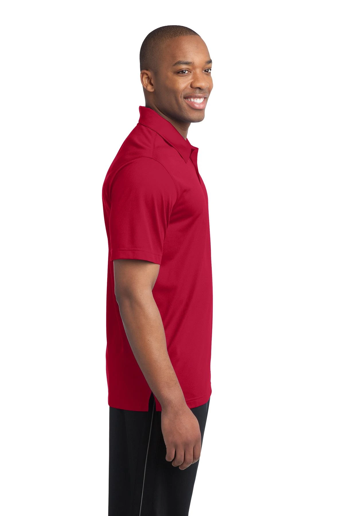Unisex PosiCharge Active Textured Polo 5 Unisex PosiCharge Active Textured Polo - Image 3