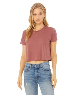 Ladies' Flowy Cropped T-Shirt 21 Ladies' Flowy Cropped T-Shirt -Jiffyshirts Sales Store 5ce2659a3138f6