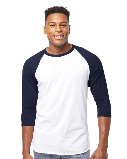 Unisex Fine Jersey Raglan Tee 15 Unisex Fine Jersey Raglan Tee - Image 13