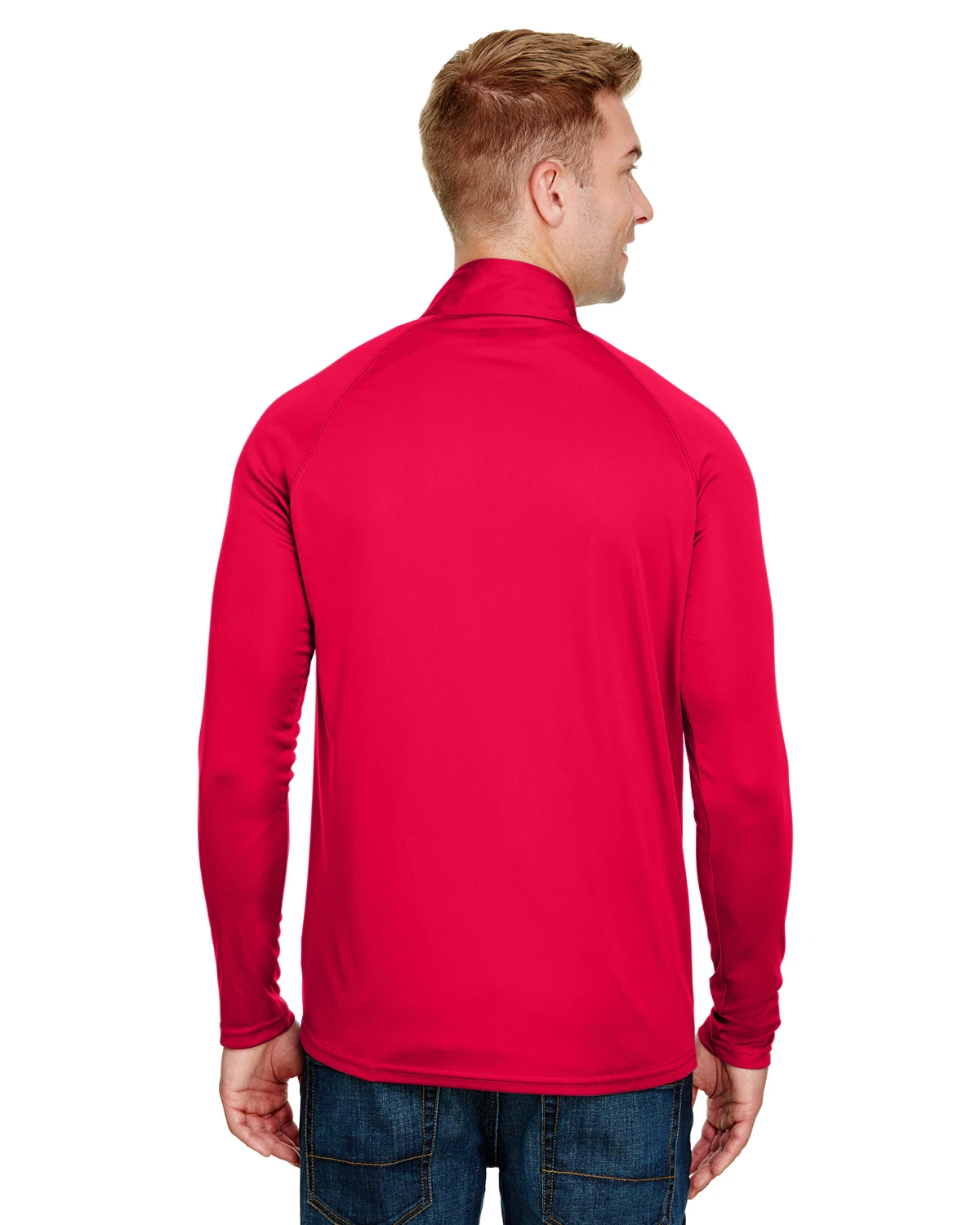 Adult Unisex Daily Polyester 1/4 Zip 5 Adult Unisex Daily Polyester 1/4 Zip - Image 3