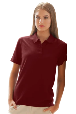 Women's Soft-Blend Double-Tuck Pique Polo -Jiffyshirts Sales Store 5d8c502ef0f783