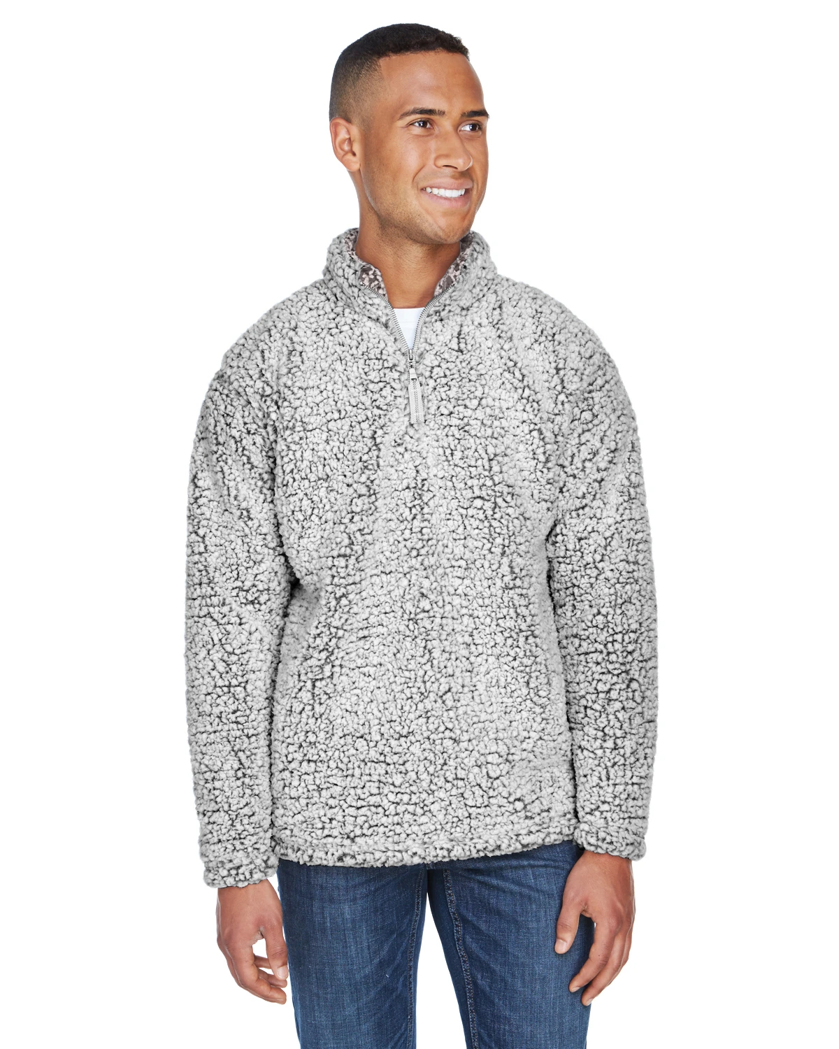 Adult Unisex Epic Sherpa Quarter-Zip 6 Adult Unisex Epic Sherpa Quarter-Zip - Image 4