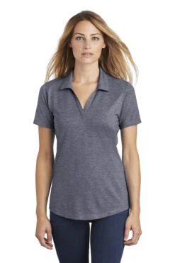 Ladies PosiCharge Tri-Blend Wicking Polo
