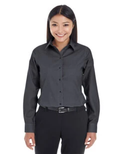 Ladies' Crown Woven Collection™ Royal Dobby Shirt -Jiffyshirts Sales Store 5e460fb59e5904
