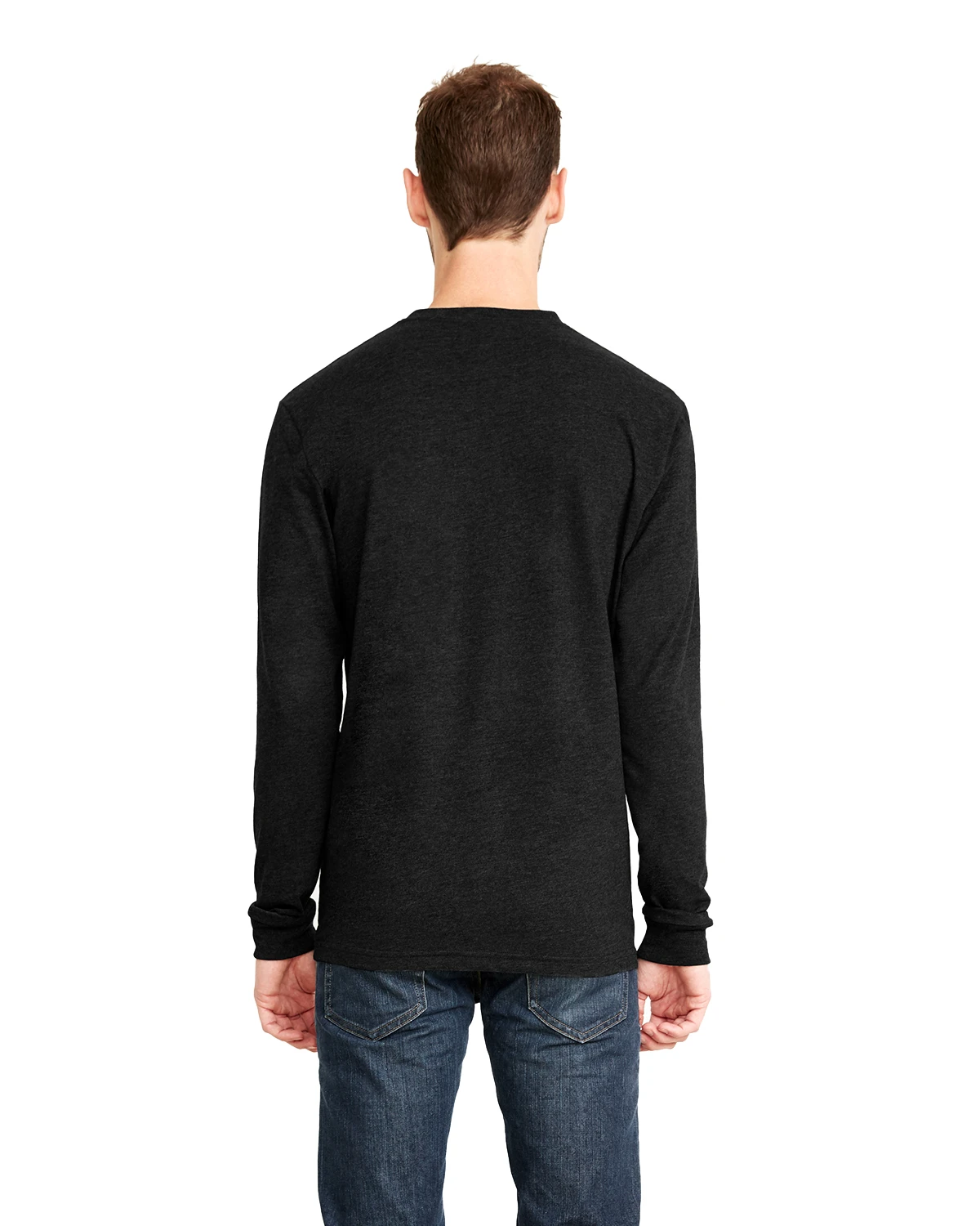 Next Level Unisex Sueded Long-Sleeve Crew 5 Next Level Unisex Sueded Long-Sleeve Crew - Image 3