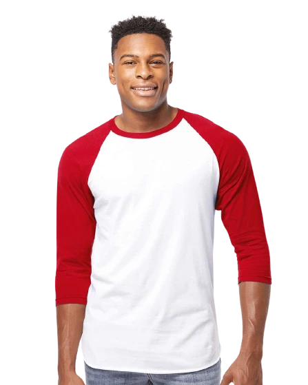 Unisex Fine Jersey Raglan Tee 11 Unisex Fine Jersey Raglan Tee - Image 9