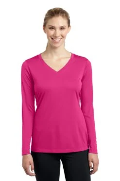 Ladies Long Sleeve PosiCharge Competitor V-Neck Tee 33 Ladies Long Sleeve PosiCharge Competitor V-Neck Tee -Jiffyshirts Sales Store 5ffa3a70e989ed