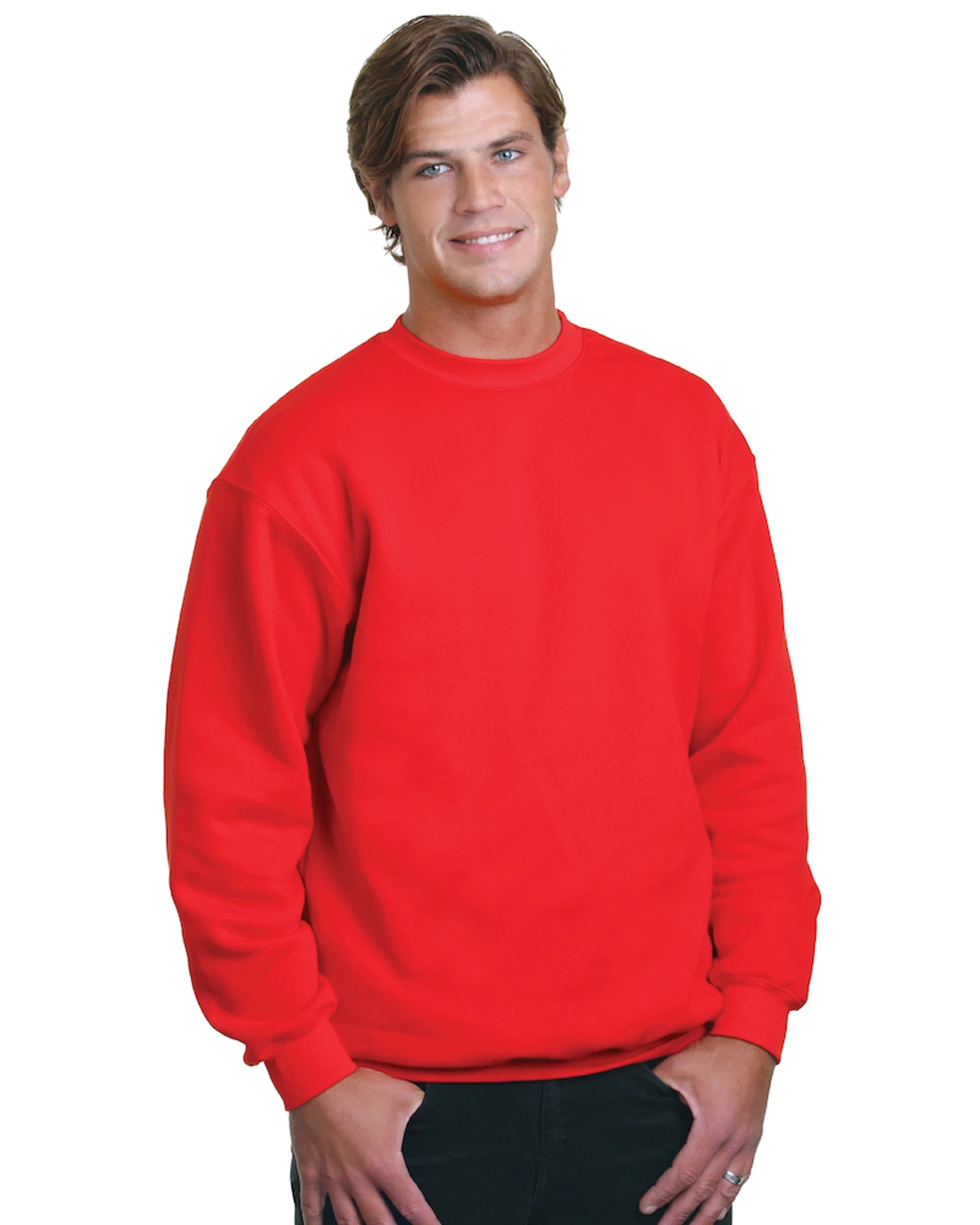 Adult Unisex 9.5 Oz., 80/20 Heavyweight Crewneck Sweatshirt 12 Adult Unisex 9.5 Oz., 80/20 Heavyweight Crewneck Sweatshirt - Image 10